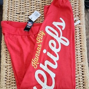 Women's Kansas City Chiefs Sweat Pants Size XXL NWT